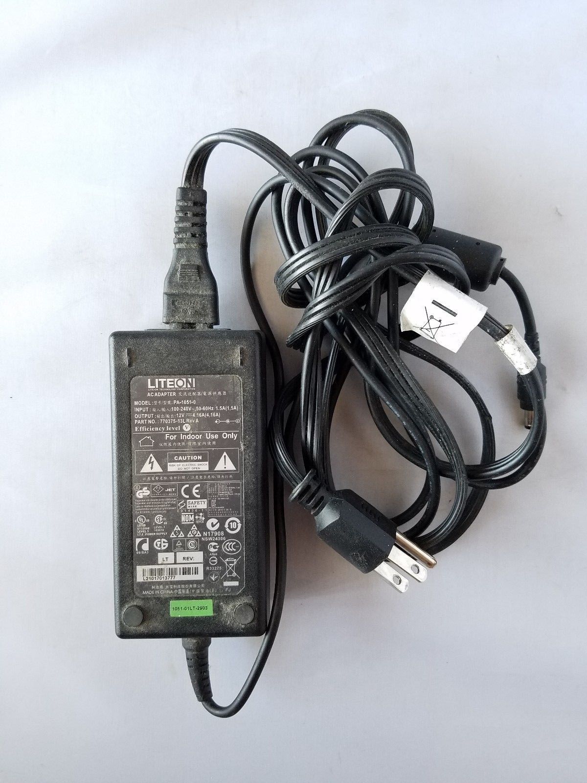 *Brand NEW*Genuine Liteon Tech. PA-1051-0 770375-13L ac Adapter PA10510 power supply